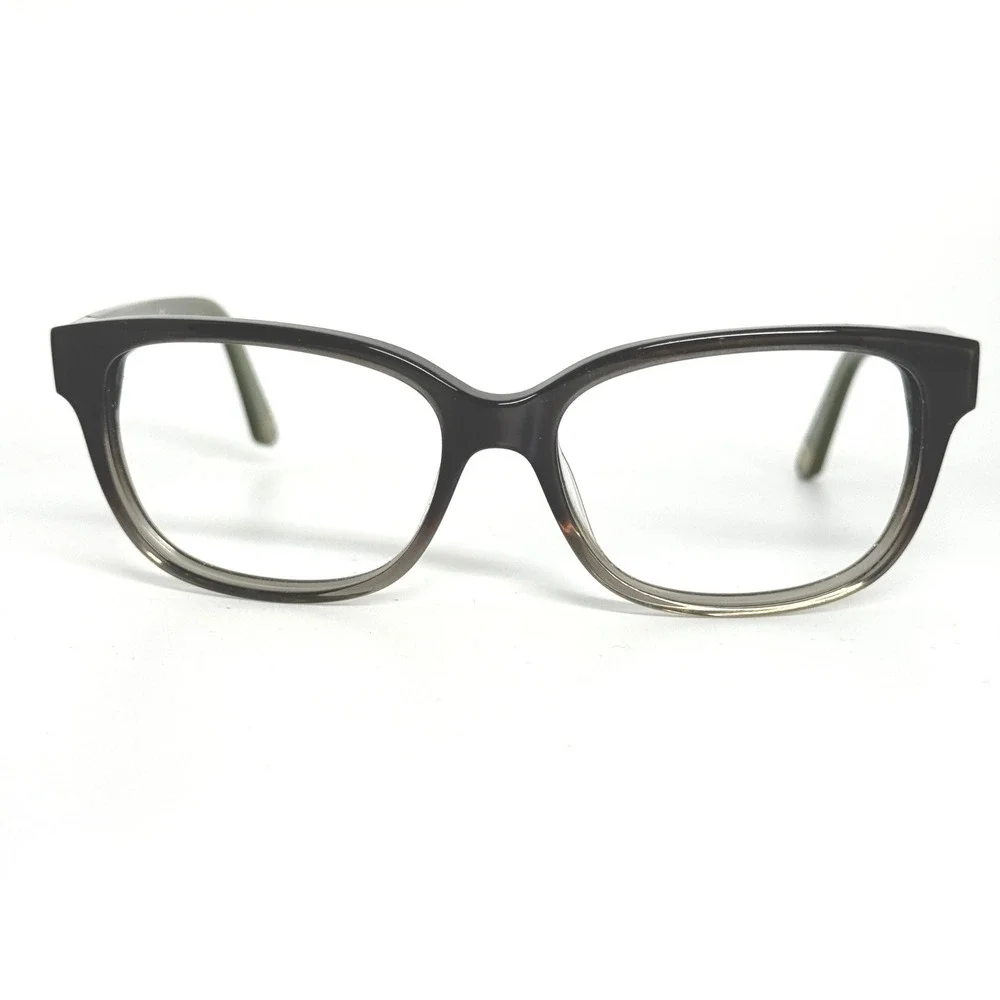 Saks Fifth Avenue SAKS 80/S W21 AM Eyeglasses Frames Gray Ombre Rhinestone 54-16